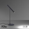Lampe de table Paul Neuhaus PURE-TUTUA LED Noir, 1 lumière