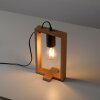 Lampe de table Leuchten-Direkt FRANKY Noir, 1 lumière