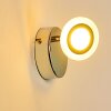 Applique murale Lucy LED Chrome, 1 lumière, Télécommandes, Changeur de couleurs