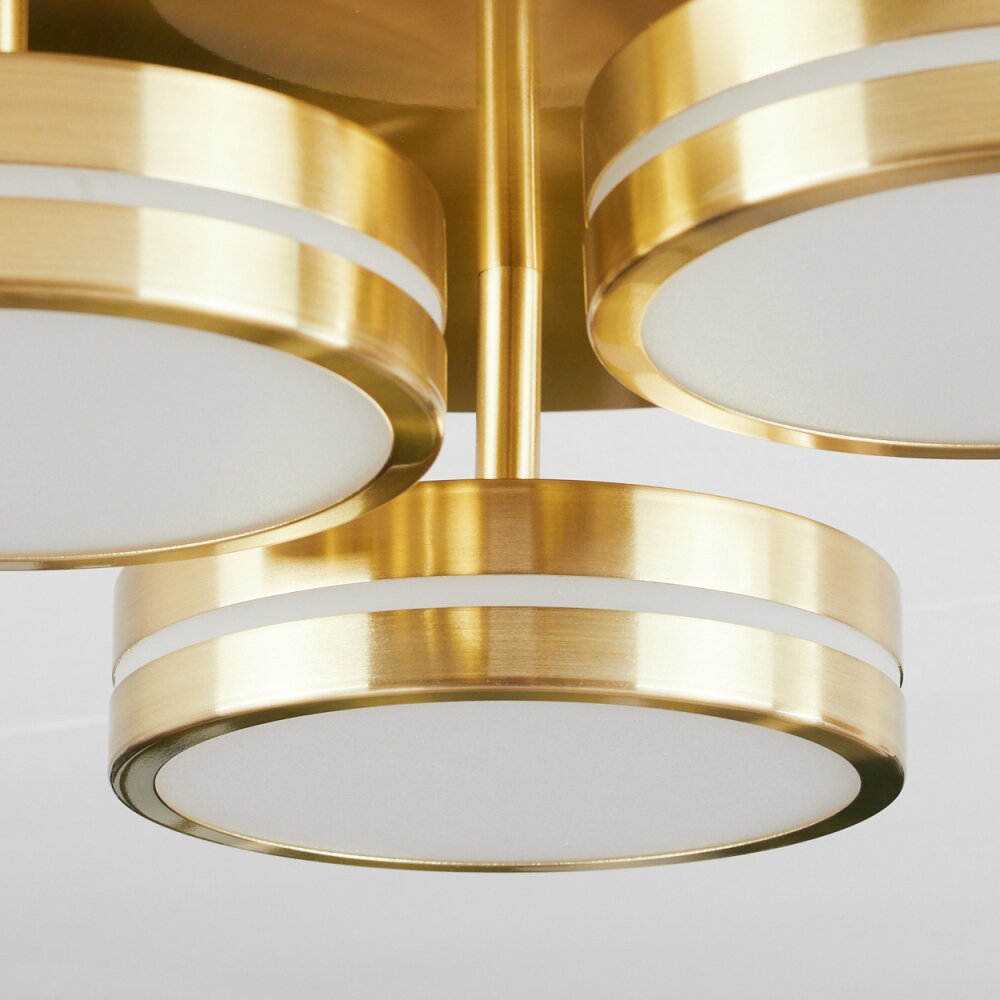 Plafonnier  Huallilemu LED Laiton, 3 lumières