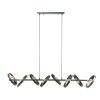 Suspension  Hover Anthracite, 8 lumières