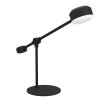 Lampe de table Eglo CLAVELLINA LED Noir, 1 lumière