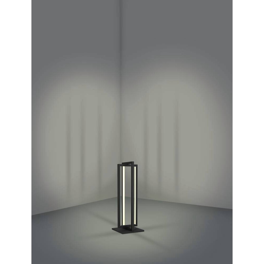 Lampe de table Eglo SIBERIA LED Noir, 1 lumière, Télécommandes