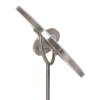 Lampadaire à vasque Steinhauer Soleil LED Acier brossé, 2 lumières