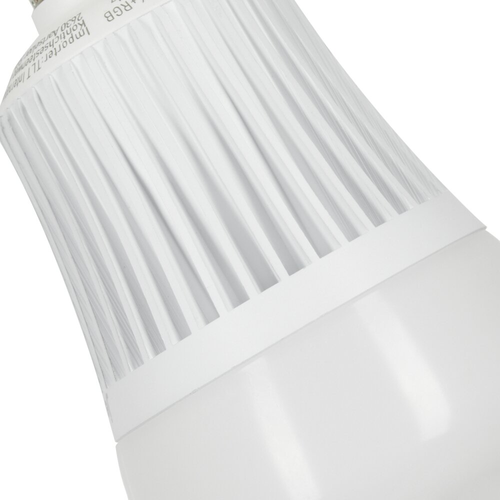 Lot de 2 ampoules E14 led avec télécommande iDual Blanc Plastique