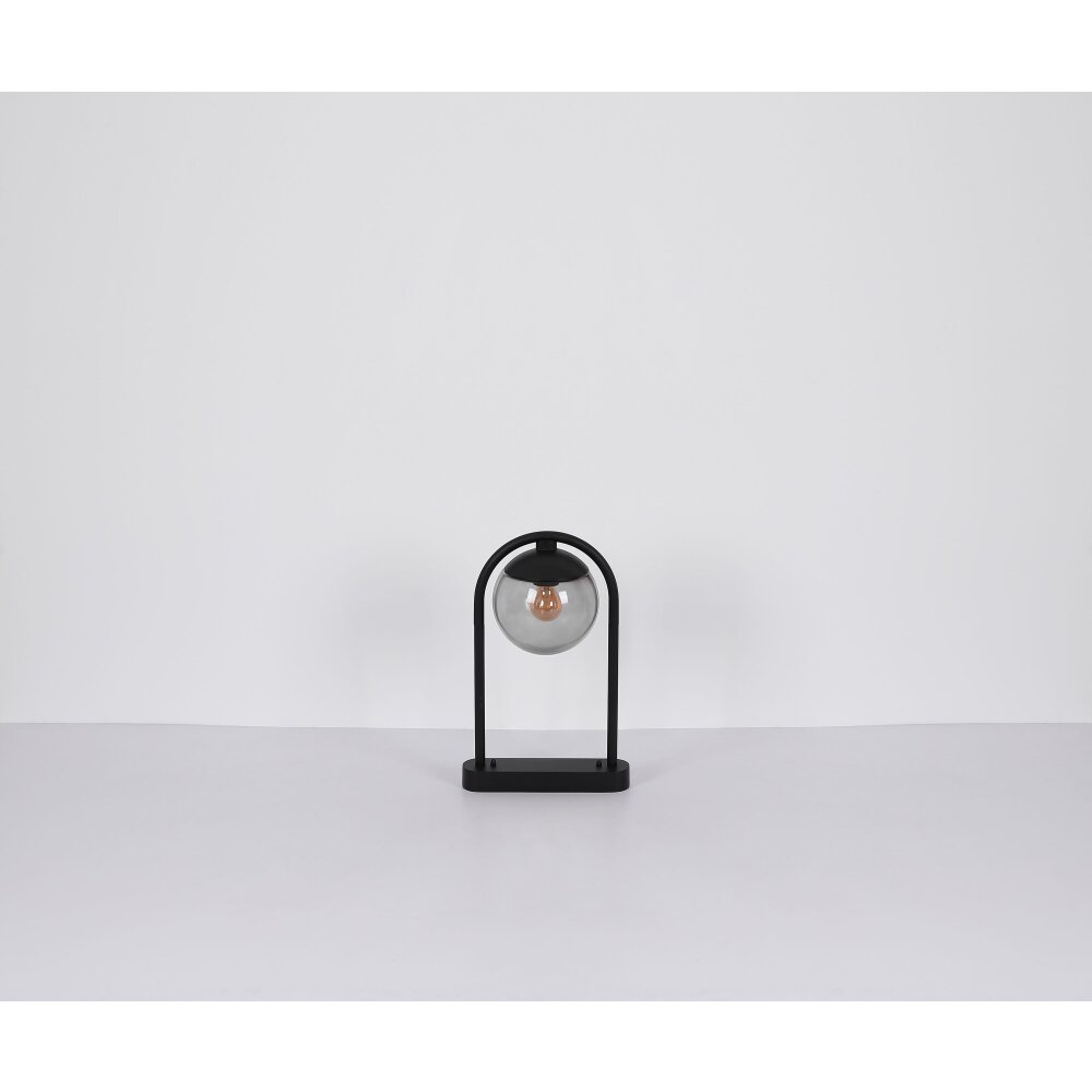 Borne lumineuse Globo MICHAEL Noir, 1 lumière