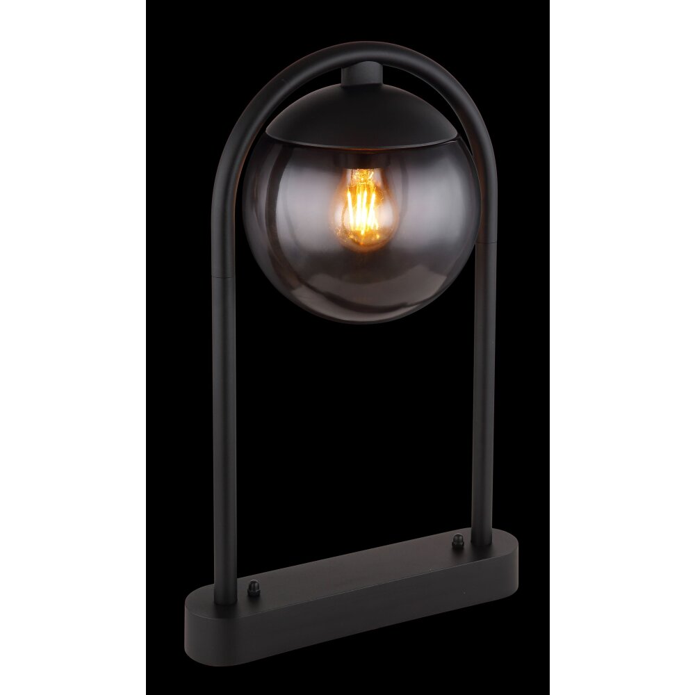 Borne lumineuse Globo MICHAEL Noir, 1 lumière