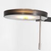 Lampadaire Steinhauer Turound LED Acier brossé, 1 lumière