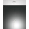 Suspension Fabas Luce Prado LED Blanc, 1 lumière