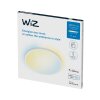 Plafonnier Philips WiZ SuperSlim LED Blanc, 1 lumière, Changeur de couleurs