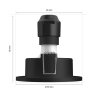 Spot encastrable Philips Hue Xamento LED Noir, 3 lumières, Changeur de couleurs
