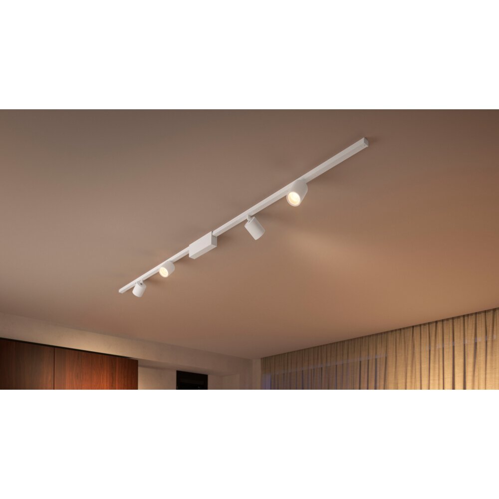 Spot Philips Hue Perifo LED Blanc, 1 lumière, Changeur de couleurs