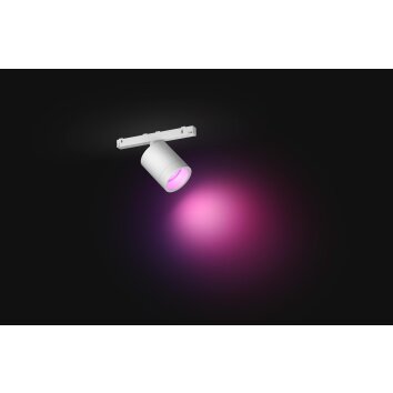 Spot Philips Hue Perifo LED Blanc, 1 lumière, Changeur de couleurs