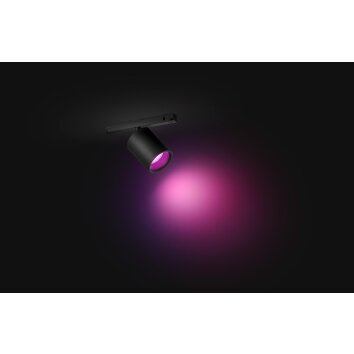 Spot Philips Hue Perifo LED Noir, 1 lumière, Changeur de couleurs