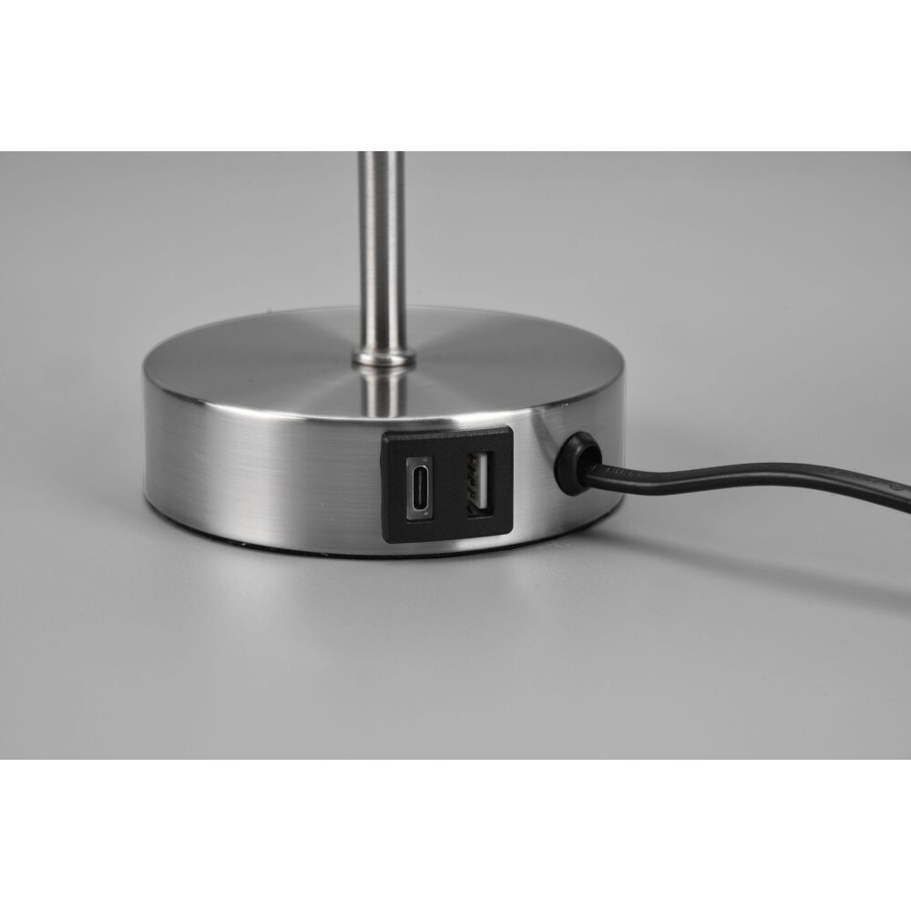 Lampe de table Reality Jaro Nickel mat, 1 lumière