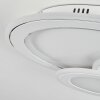Plafonnier  Tomazes LED Blanc, 1 lumière, Télécommandes