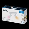 Plafonnier Philips WiZ IMAGEO LED Blanc, 2 lumières, Changeur de couleurs