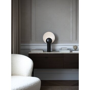 Lampe de table Design For The People by Nordlux CACHÉ Noir, Blanc, 1 lumière