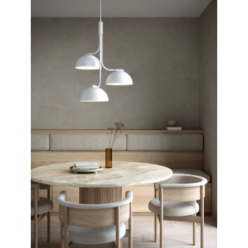 Suspension Design For The People by Nordlux TULLIO Blanc, 3 lumières