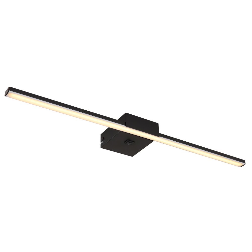 Applique murale Globo JAIME LED Noir, 1 lumière main product photo