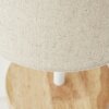 Lampe de table Brilliant Lunde Écru, Blanc, 1 lumière
