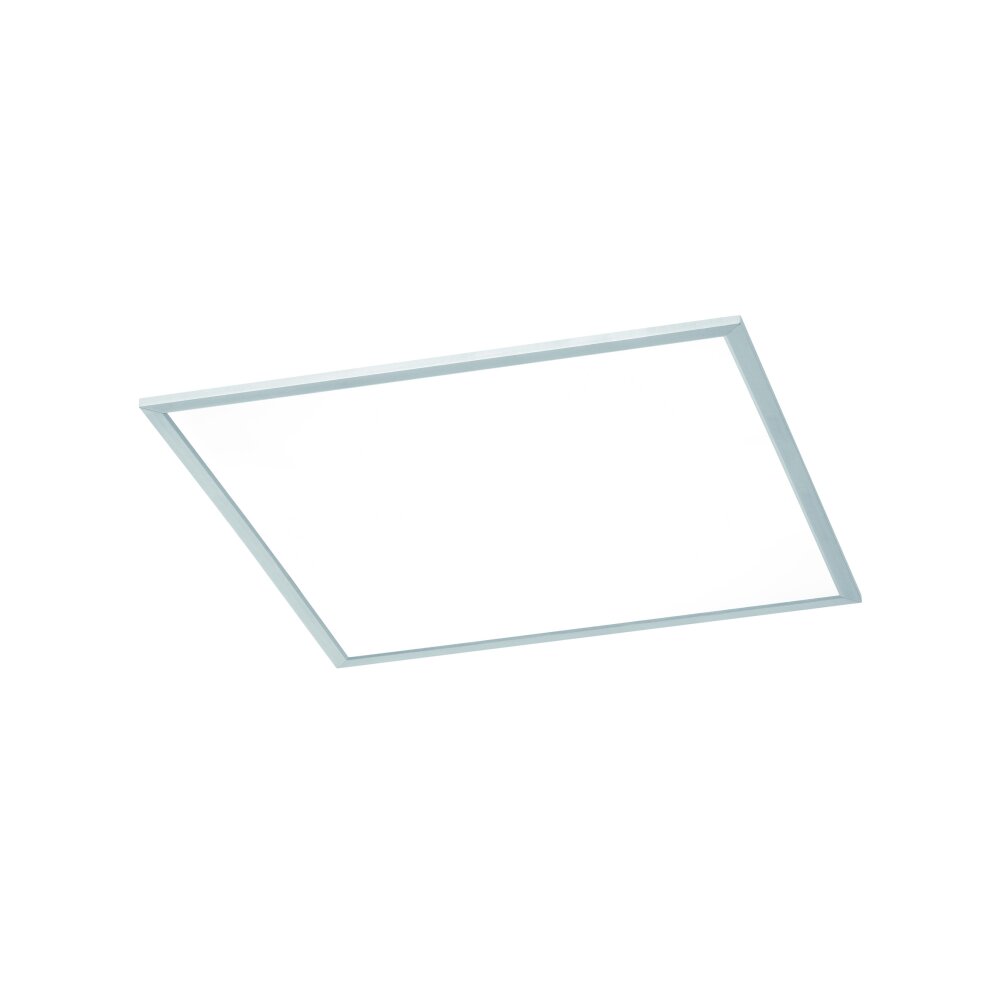 Plafonnier Trio WIZ GRIFFIN LED Nickel mat, 1 lumière, Télécommandes, Changeur de couleurs