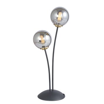 Lampe de table Globo JORGE Noir, 2 lumières