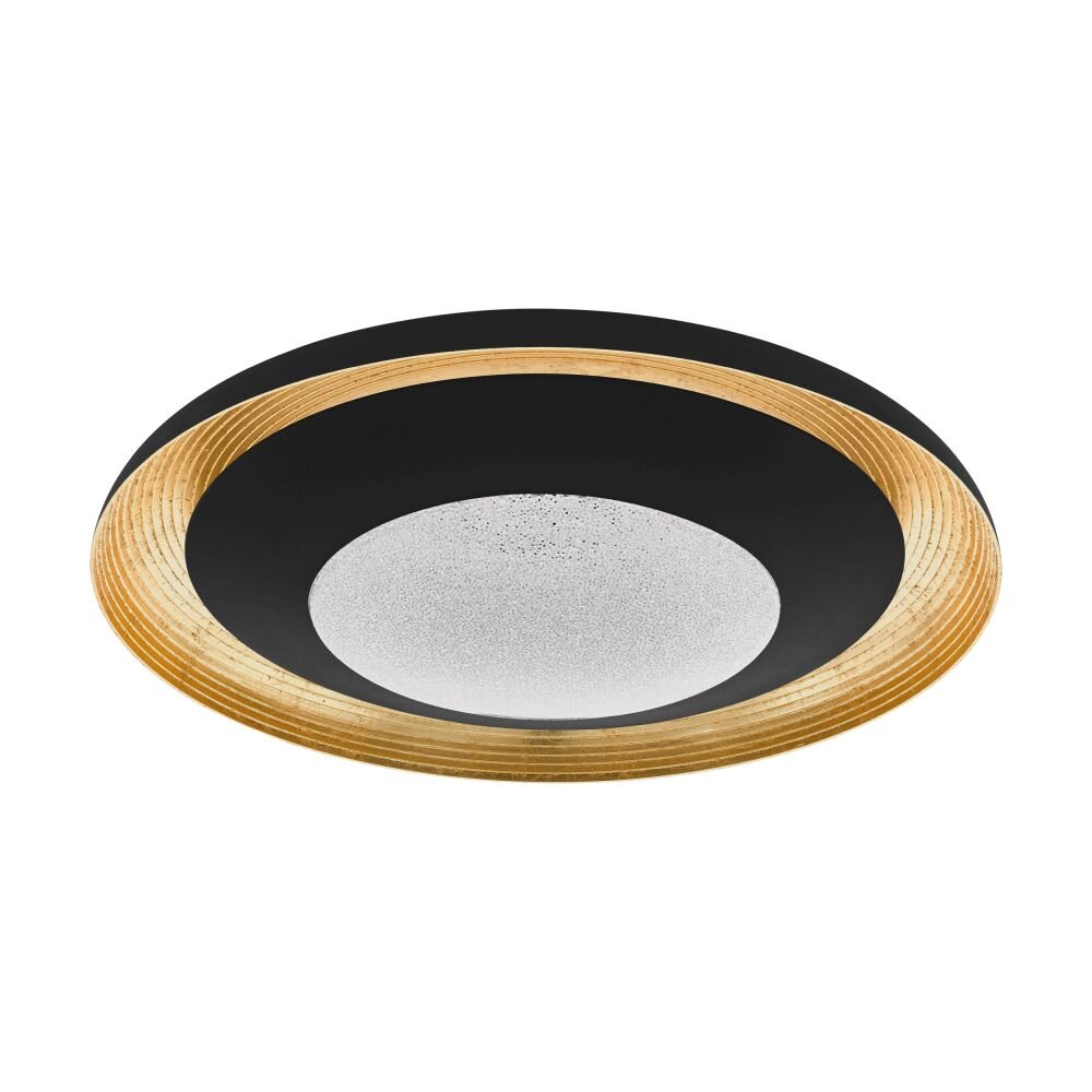 Plafonnier EGLO CANICOSA LED Or, Noir, 1 lumière, Télécommandes main product photo