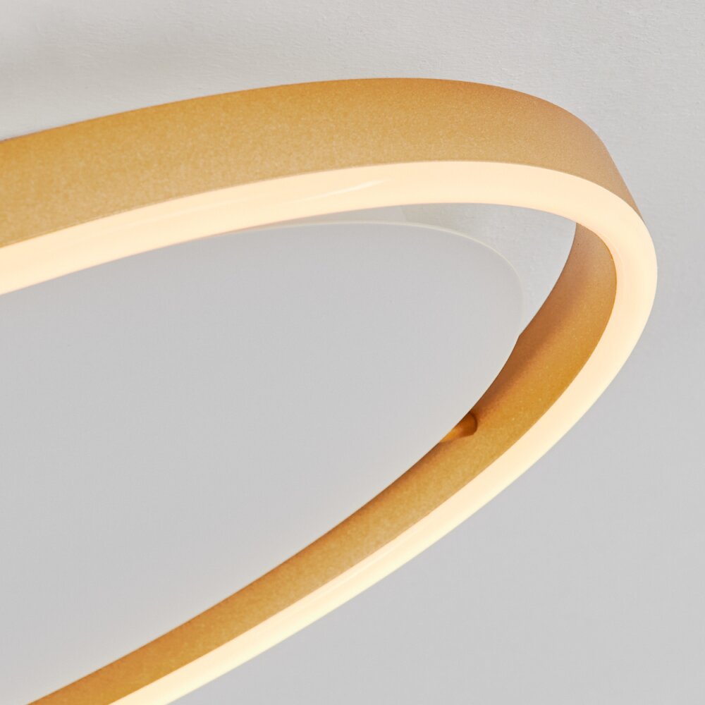 Plafonnier  Barril LED Blanc, 1 lumière