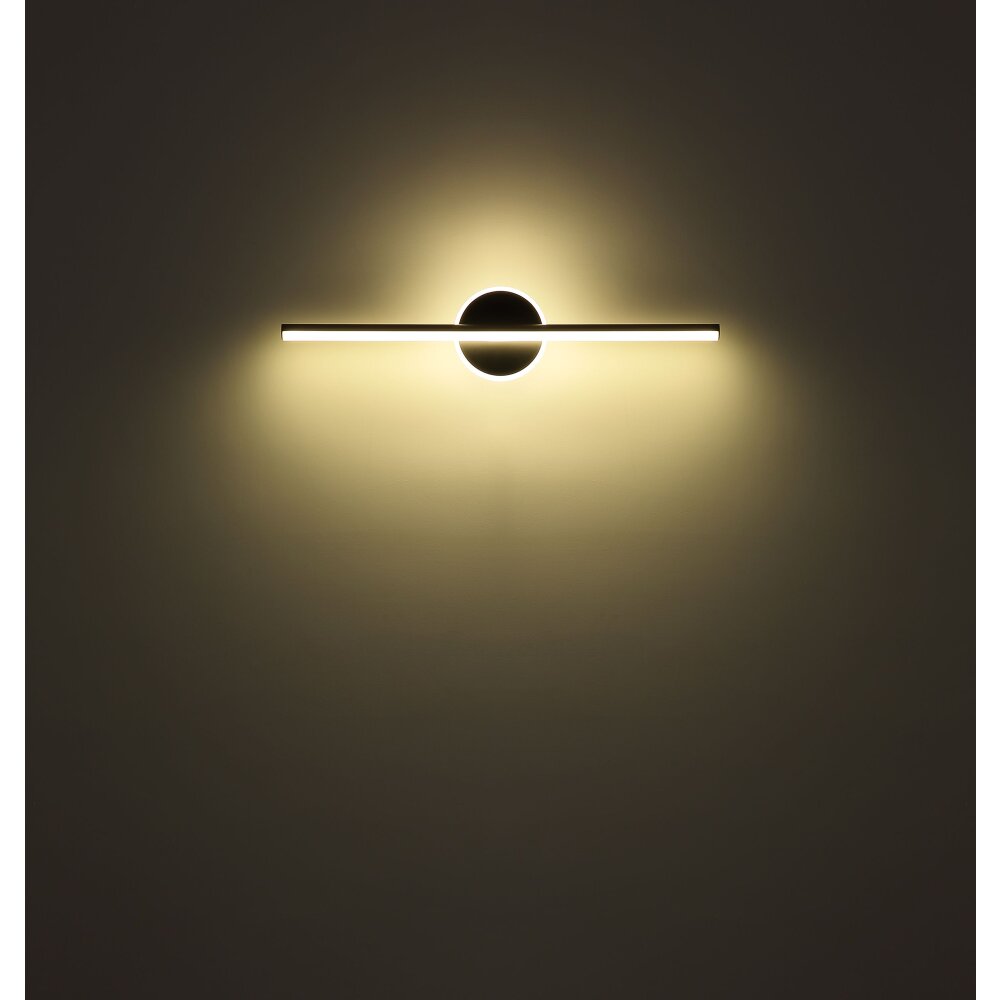 Applique murale Globo PEPE LED Noir, 1 lumière