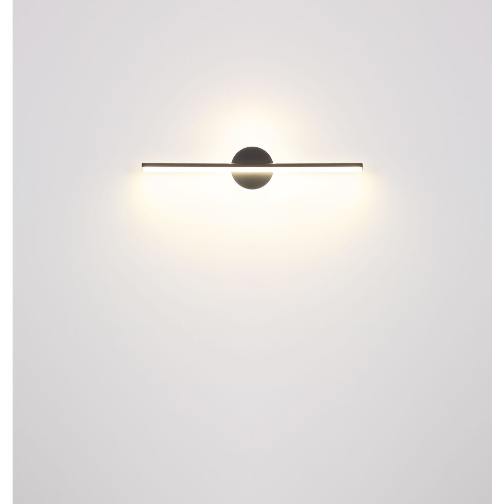 Applique murale Globo PEPE LED Noir, 1 lumière