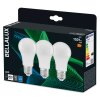 BELLALUX® CLA Set de 3 LED E27 13 Watt 4000 Kelvin 1521 Lumen