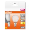 OSRAM LED Retrofit Lot de 2 E14 4 watt 2700 Kelvin 470 lumen