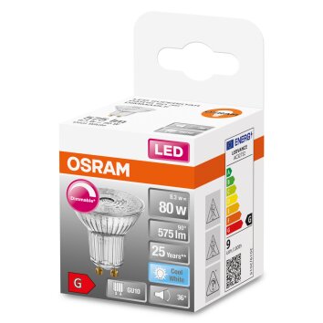 OSRAM LED SUPERSTAR GU10 8,3 watt 4000 kelvin 575 lumen