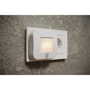 veilleuse LEDVANCE LUNETTA® Blanc, 1 lumière, Détecteur de mouvement