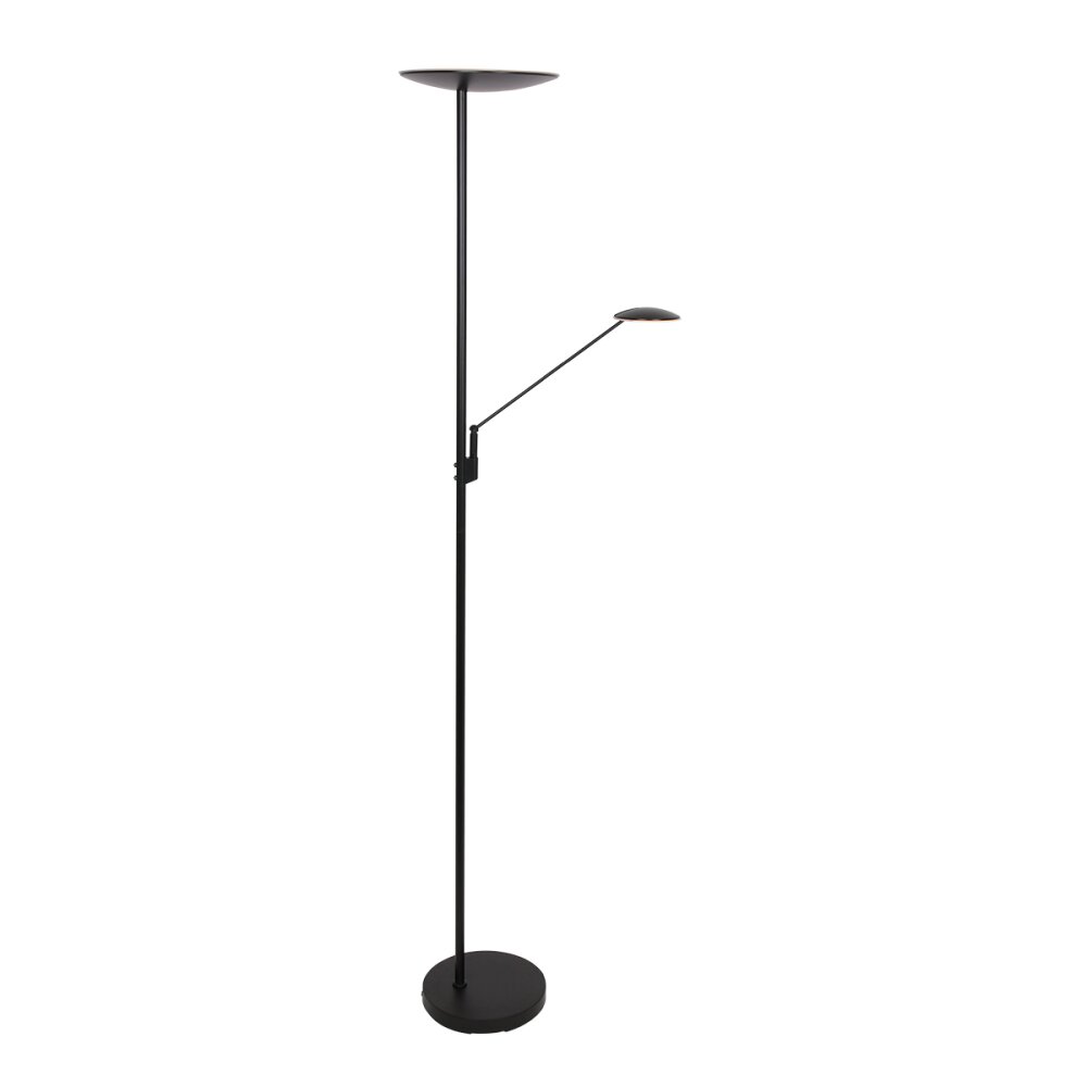 Lampadaire à vasque Steinhauer Daphne LED Noir, 2 lumières main product photo