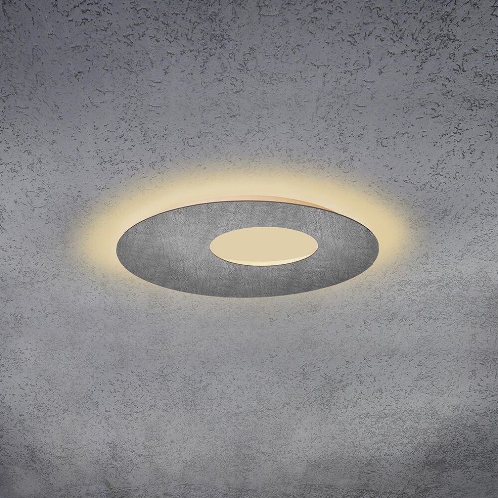 Plafonnier Escale BLADE OPEN LED Gris, 1 lumière