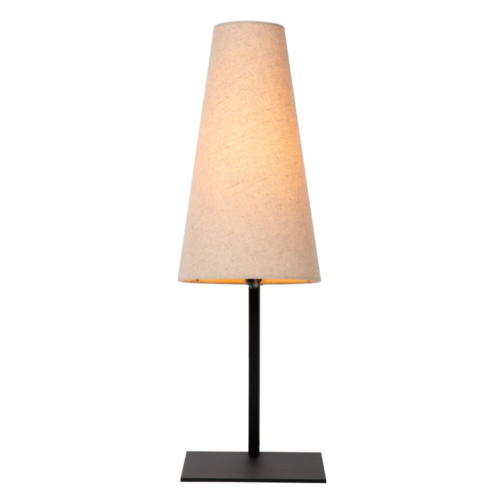 Lampe de table Lucide GREGORY Noir, 1 lumière