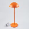 Lampe à poser Pelaro LED Orange, 1 lumière