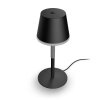 Lampe à poser Philips Hue Go LED Gris, Noir, 1 lumière, Changeur de couleurs