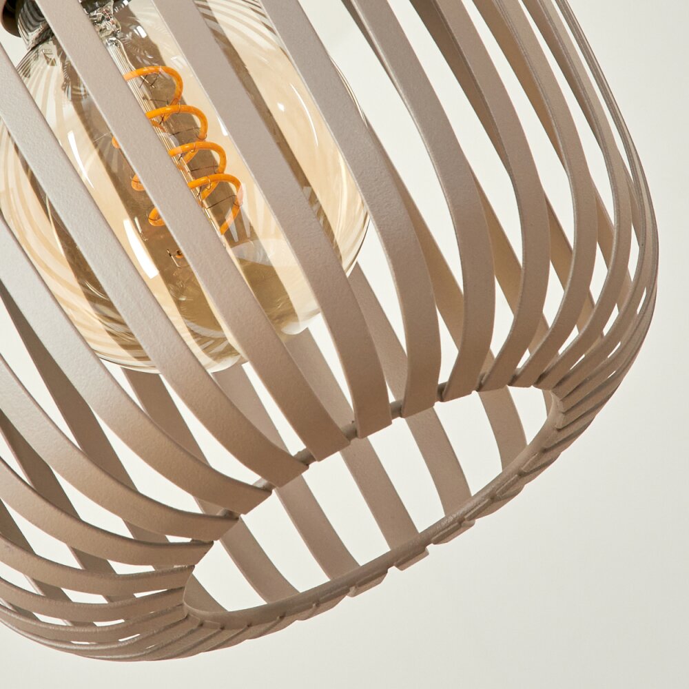 Suspension Herrera Sable, 3 lumières