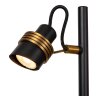 Lampe de table Lucide TUNDRAN Noir, 2 lumières