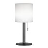 Lampe de table FHL easy Lesina LED Anthracite, 1 lumière, Changeur de couleurs