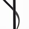 Lampadaire Brilliant Eunice LED Noir, 1 lumière