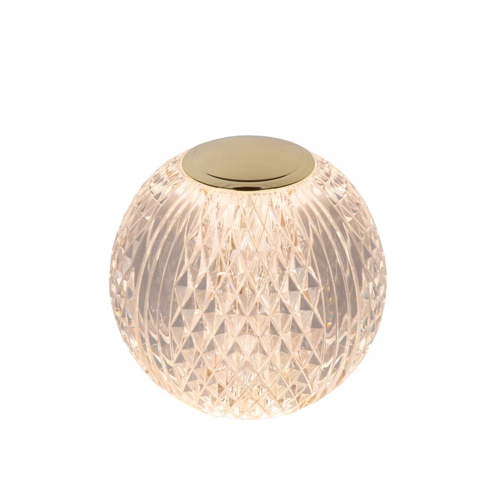 Lampe de table Lucide CINTRA LED Or, 1 lumière main product photo