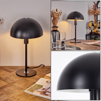 Lampe de table Tati Noir, 1 lumière