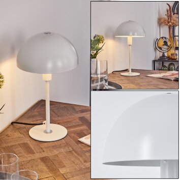 Lampe de table Tati Blanc, 1 lumière