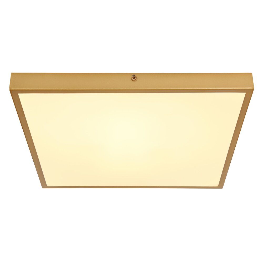 Plafonnier Globo TIBEY LED Laiton, 1 lumière