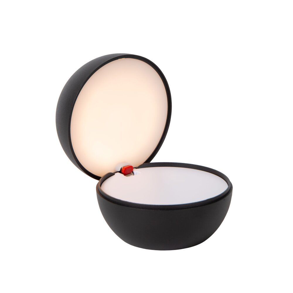 Lampe de table Lucide CLIPPER LED Noir, 1 lumière main product photo