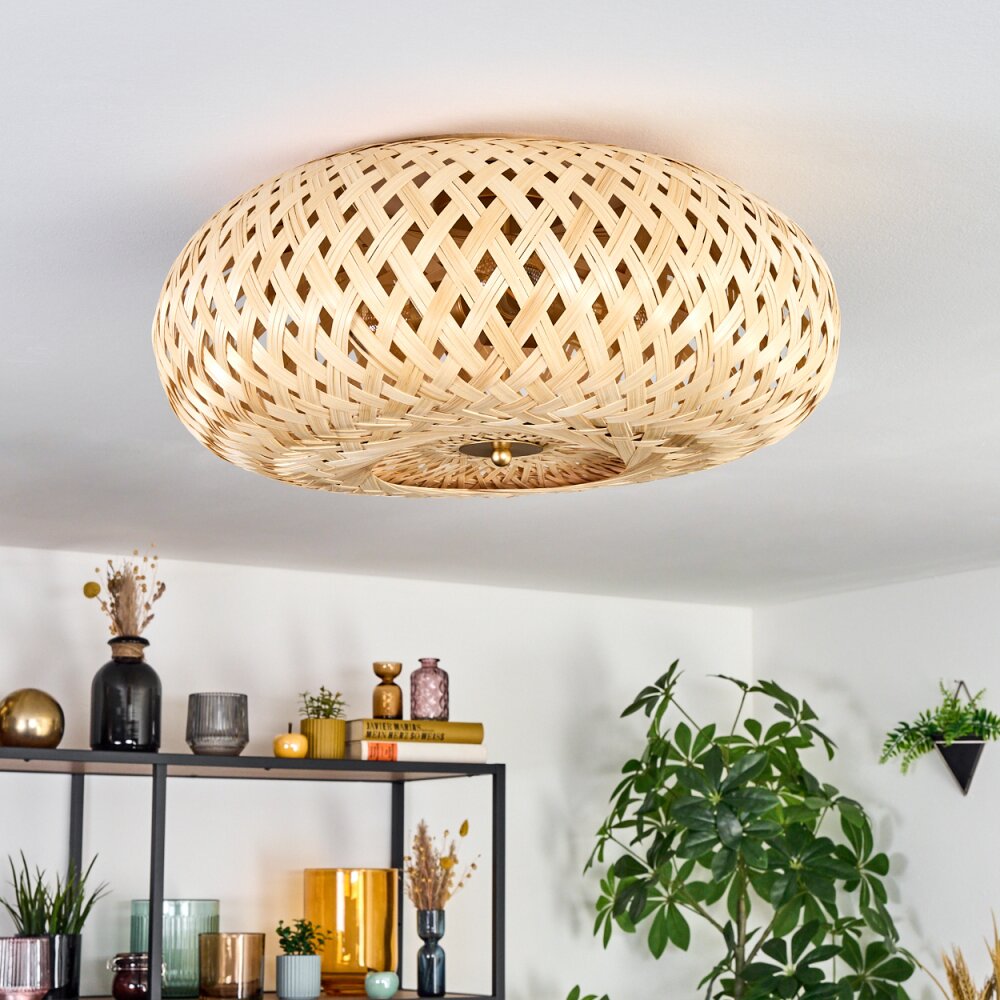 Plafonnier Bauro Laiton, 3 lumières